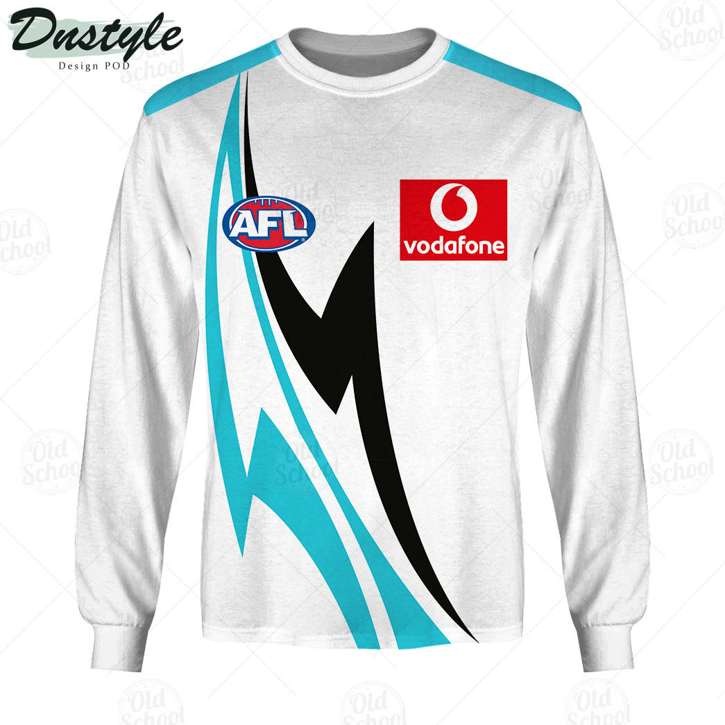 Port Adelaide AFL 2004 Custom Hoodie Tshirt