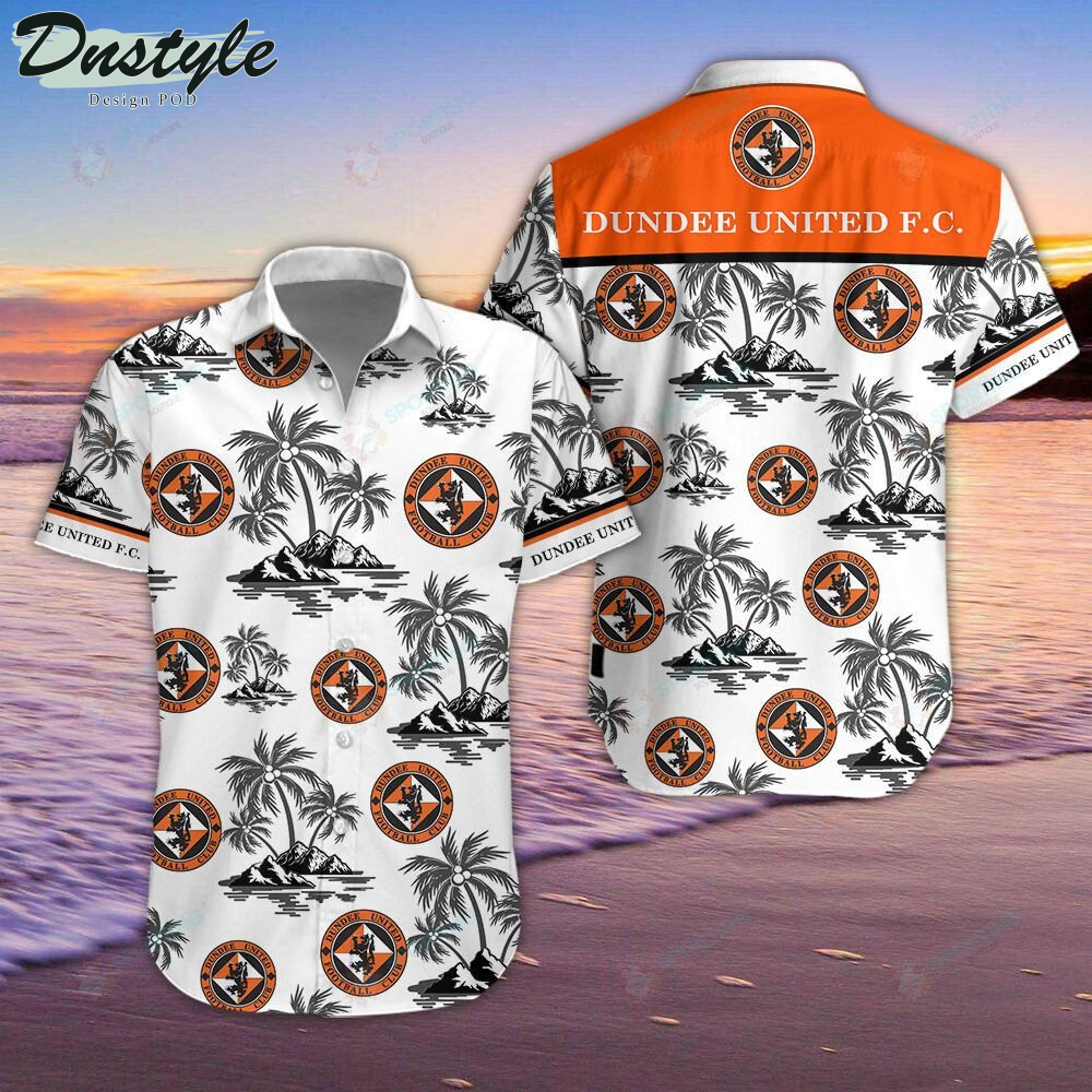 Dundee F.C Tropical Hawaiian Shirt