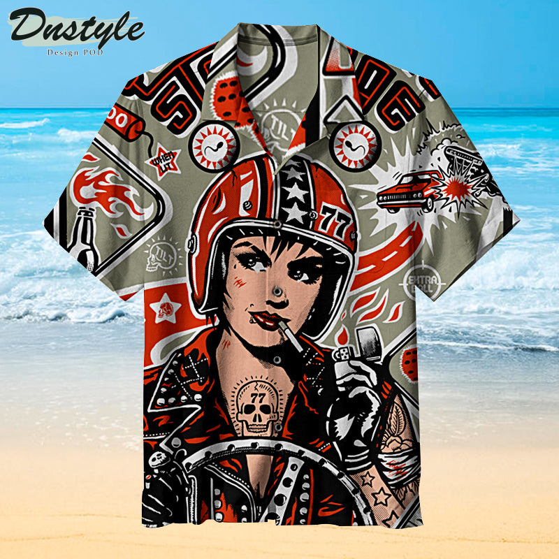 Queens Of The Stone Age Pinball 77 Hawaiian Shirt