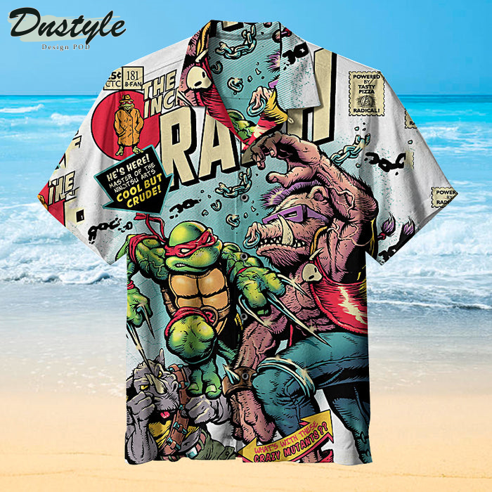 Incredible Raph Teenage Mutant Ninja Turtles Hawaiian Shirt