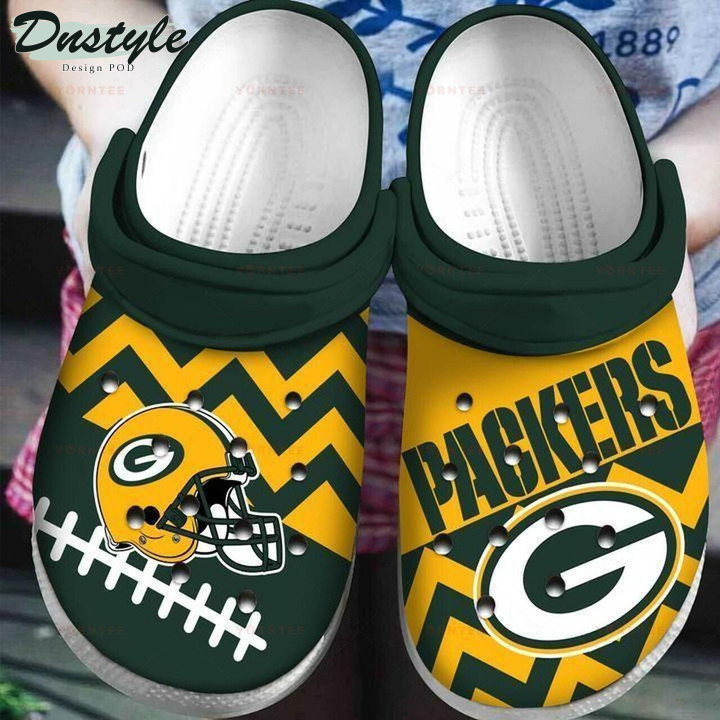 Green Bay Packers Crocs Clog Shoes