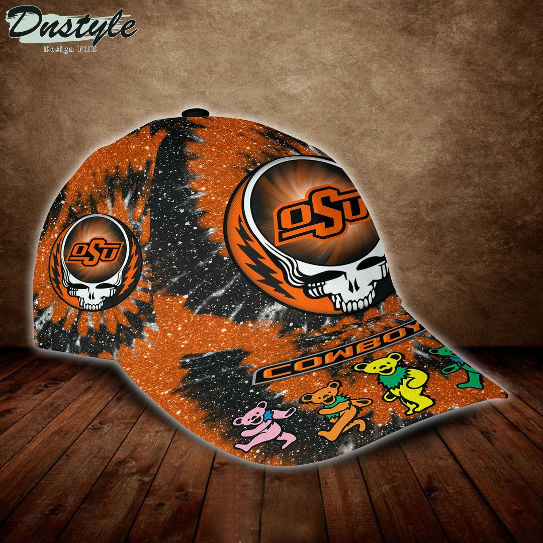 Oklahoma State Cowboys And Grateful Dead Band Baseball Classic Cap