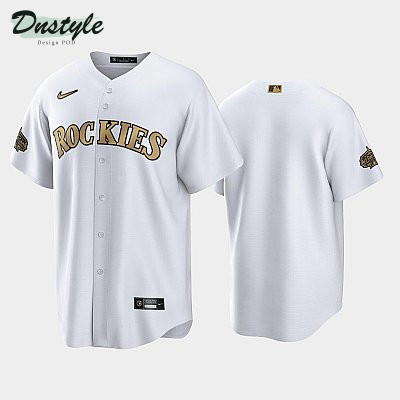 2022 MLB All-Star Game NL Colorado Rockies White # Jersey