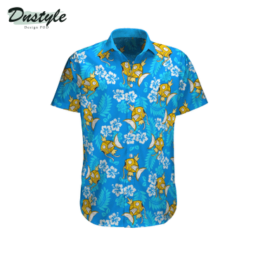 Magikarp Pokemon Floral Hawaiian Shirt