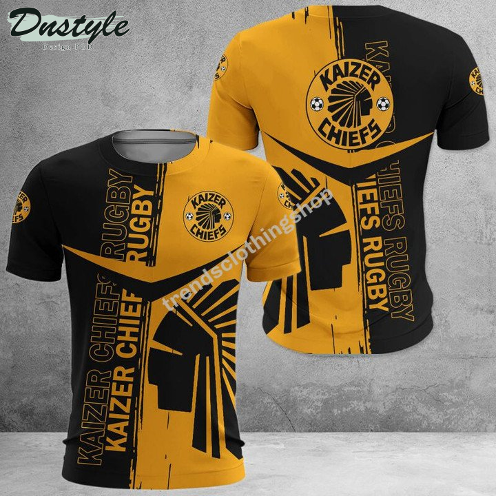 Kaizer Chiefs Rugby 3d Hoodie Tshirt