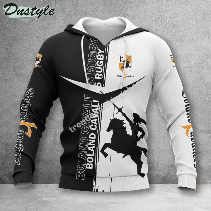 Boland Cavaliers Rugby 3d Hoodie Tshirt