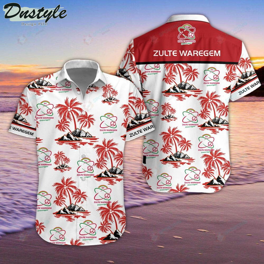 Zulte Waregem Tropical Hawaiian Shirt