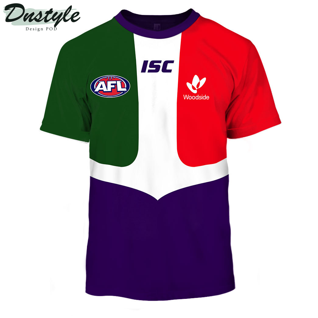 Fremantle Dockers AFL Version 3 Custom Hoodie Tshirt