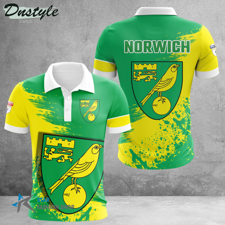 Norwich City 3D Polo Shirt