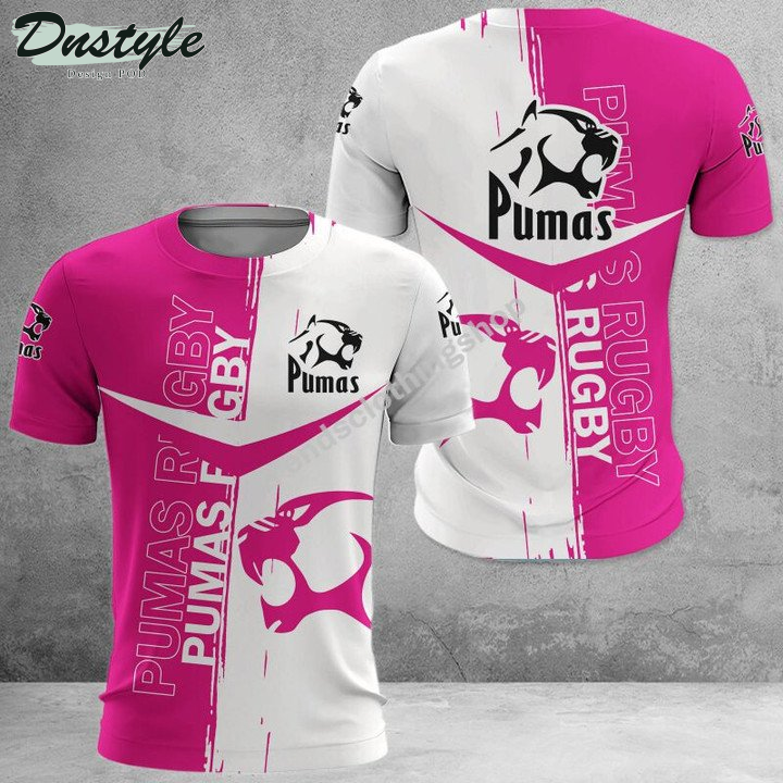 Pumas Rugby 3d Hoodie Tshirt