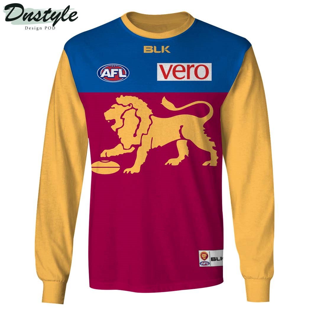 Brisbane Lions 2016 AFL Custom Hoodie Tshirt