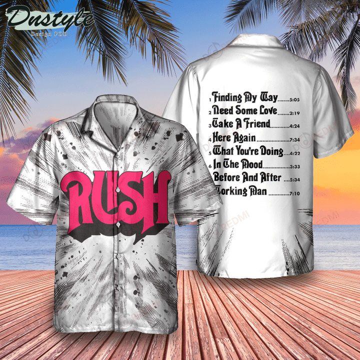 Rush Band Rush Hawaiian Shirt