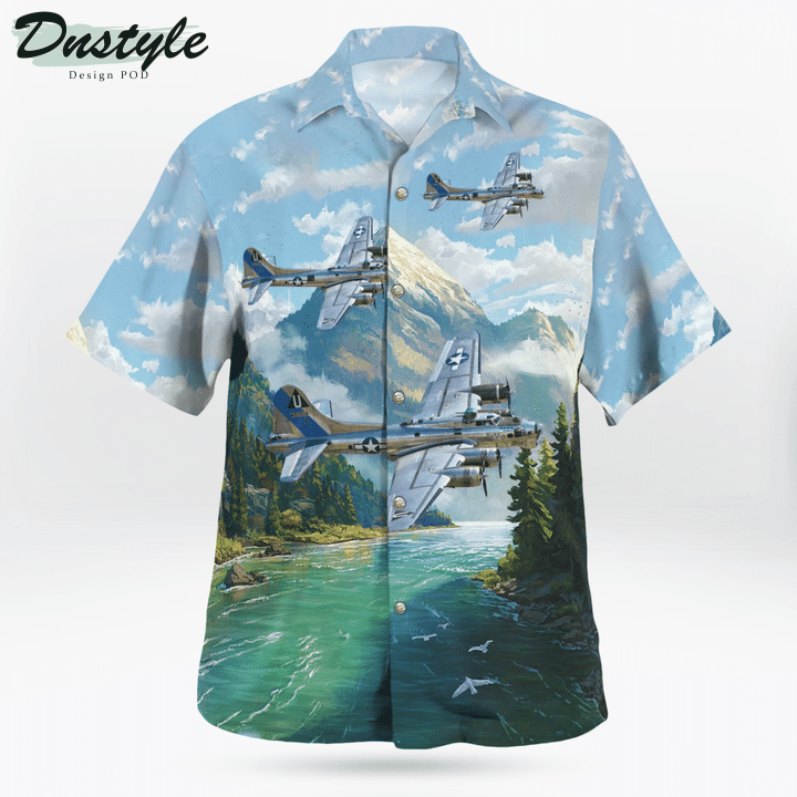 Boeing B-17 Flying Fortress Hawaiian Shirt