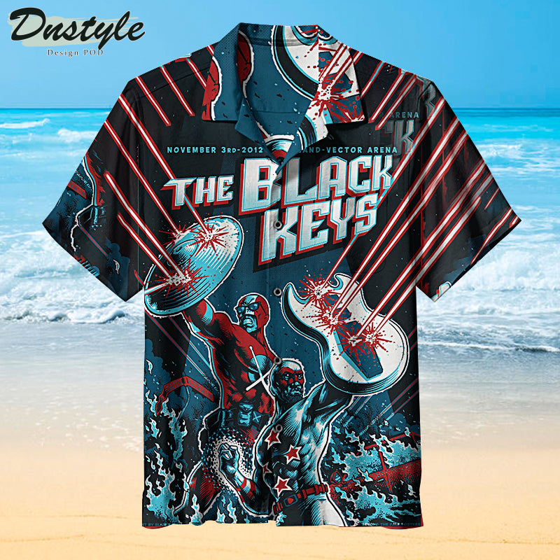 The Black Keys November 3rd 2012 Hawaiian Shirt