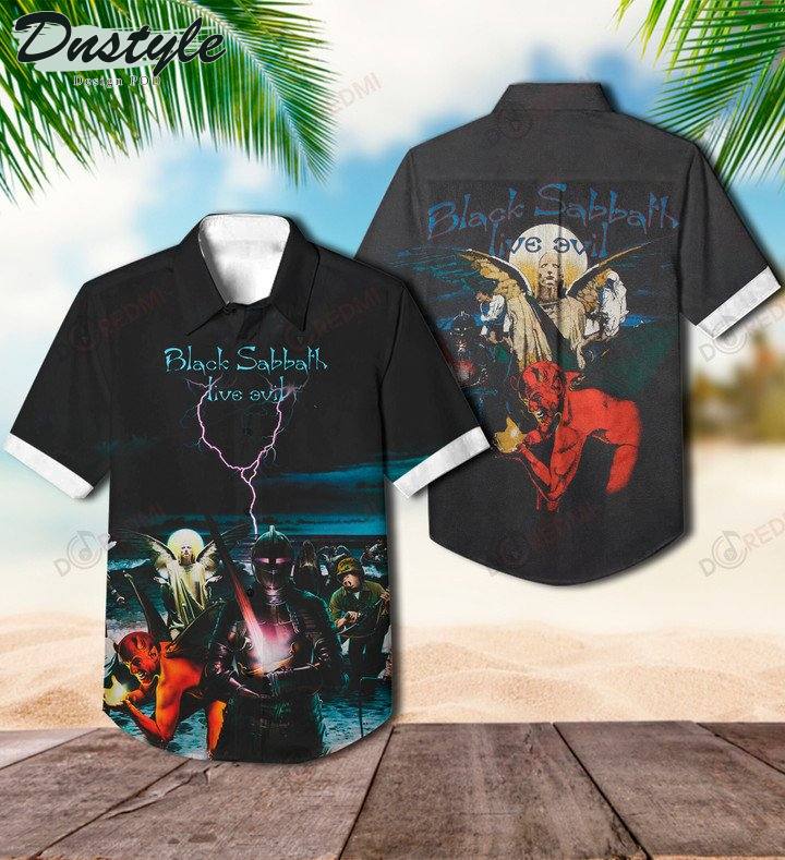 Black Sabbath Live Evil Hawaiian Shirt