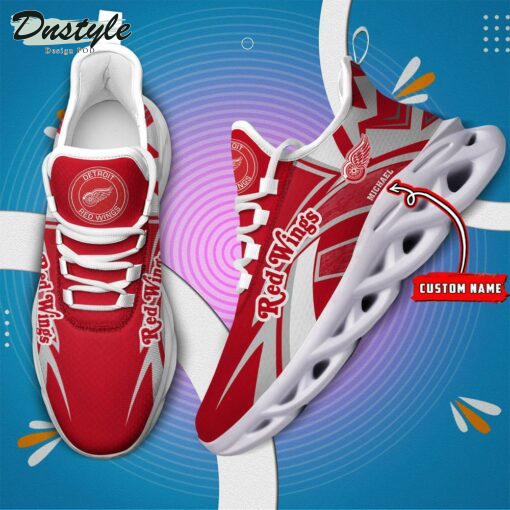 Detroit Red Wings Personalized Max Soul Chunky Sneakers