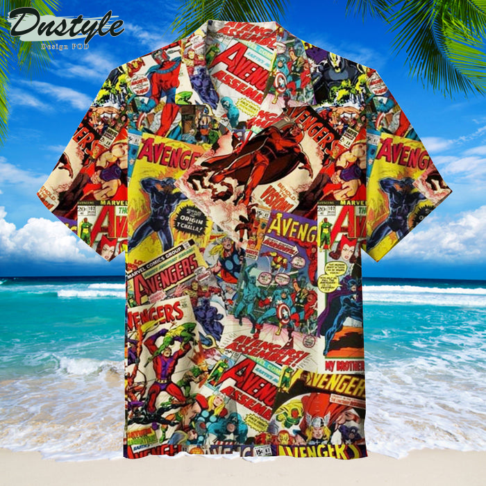 Universe Marvel Comics Hawaiian Shirt