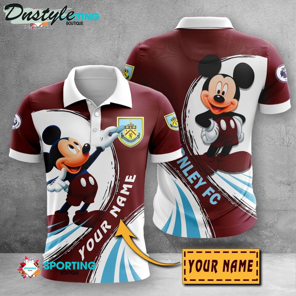 A.F.C. Bournemouth Mickey Mouse Personalized Polo Shirt