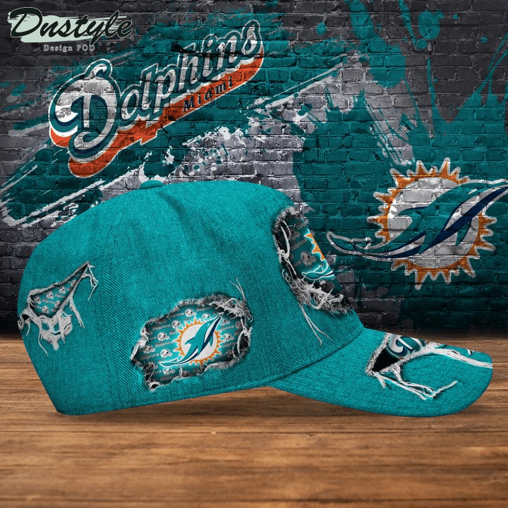 Miami Dolphins Personalized Classic Cap