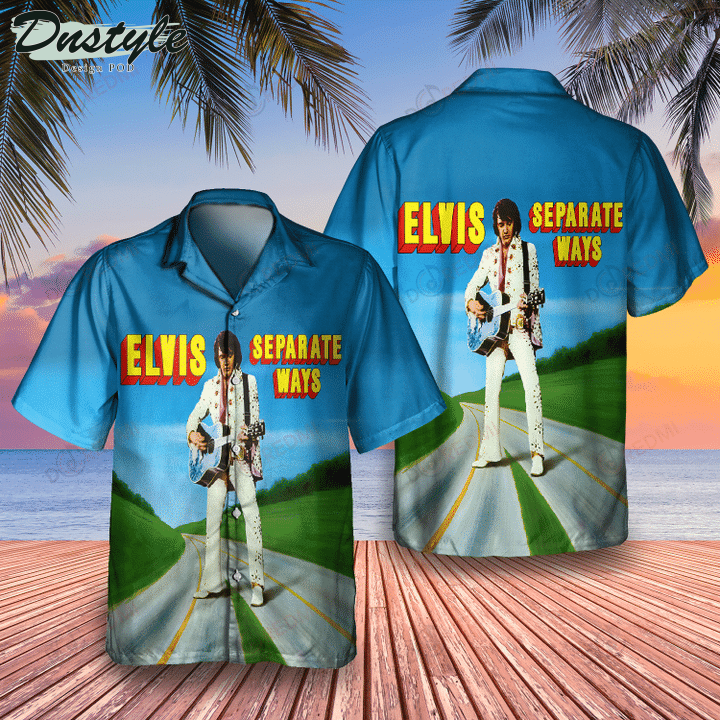 Elvis Presley Separate Ways Hawaiian Shirt