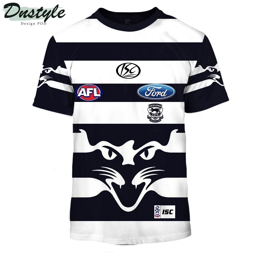 Geelong Cats FC AFL Version 4 Custom Hoodie Tshirt