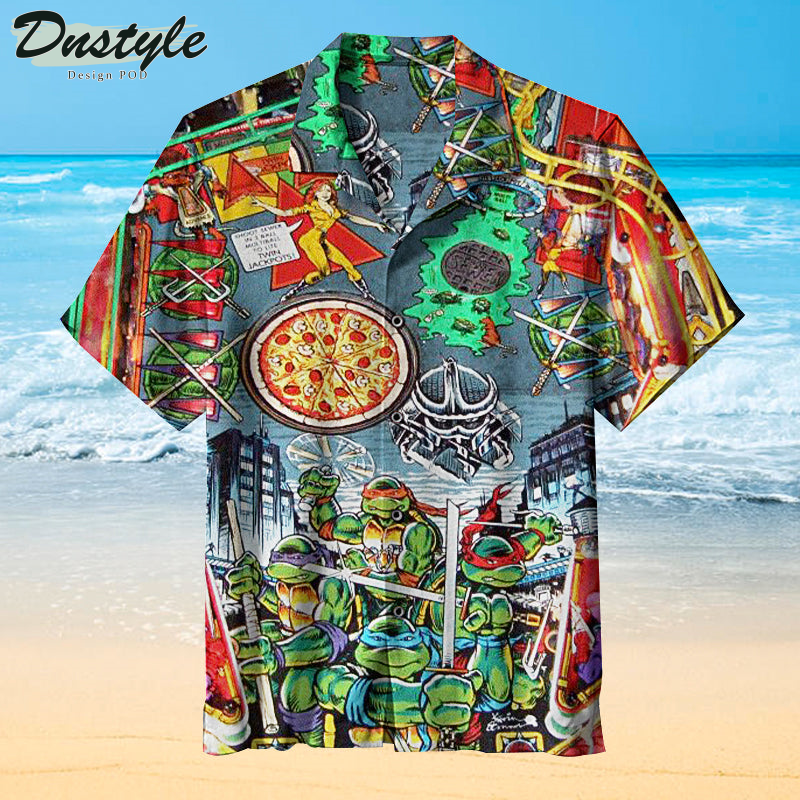 Ninja Turtles Pinball Hawaiian Shirt