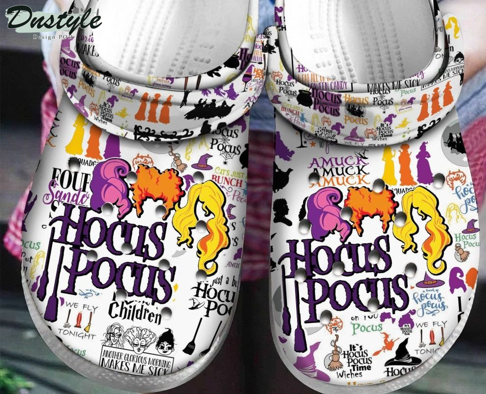 Hocus Pocus Halloween Clog Crocs Shoes