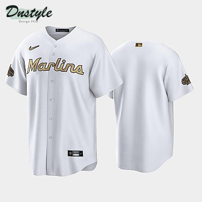 2022 MLB All-Star Game NL Miami Marlins White # Jersey