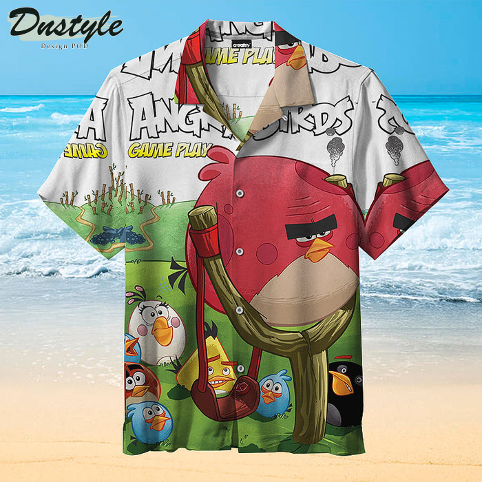 Angry Birds Hawaiian Shirt