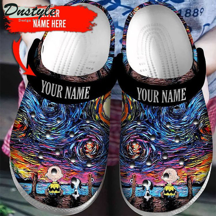 Snoopy Personalized Crocs Clog Shoes