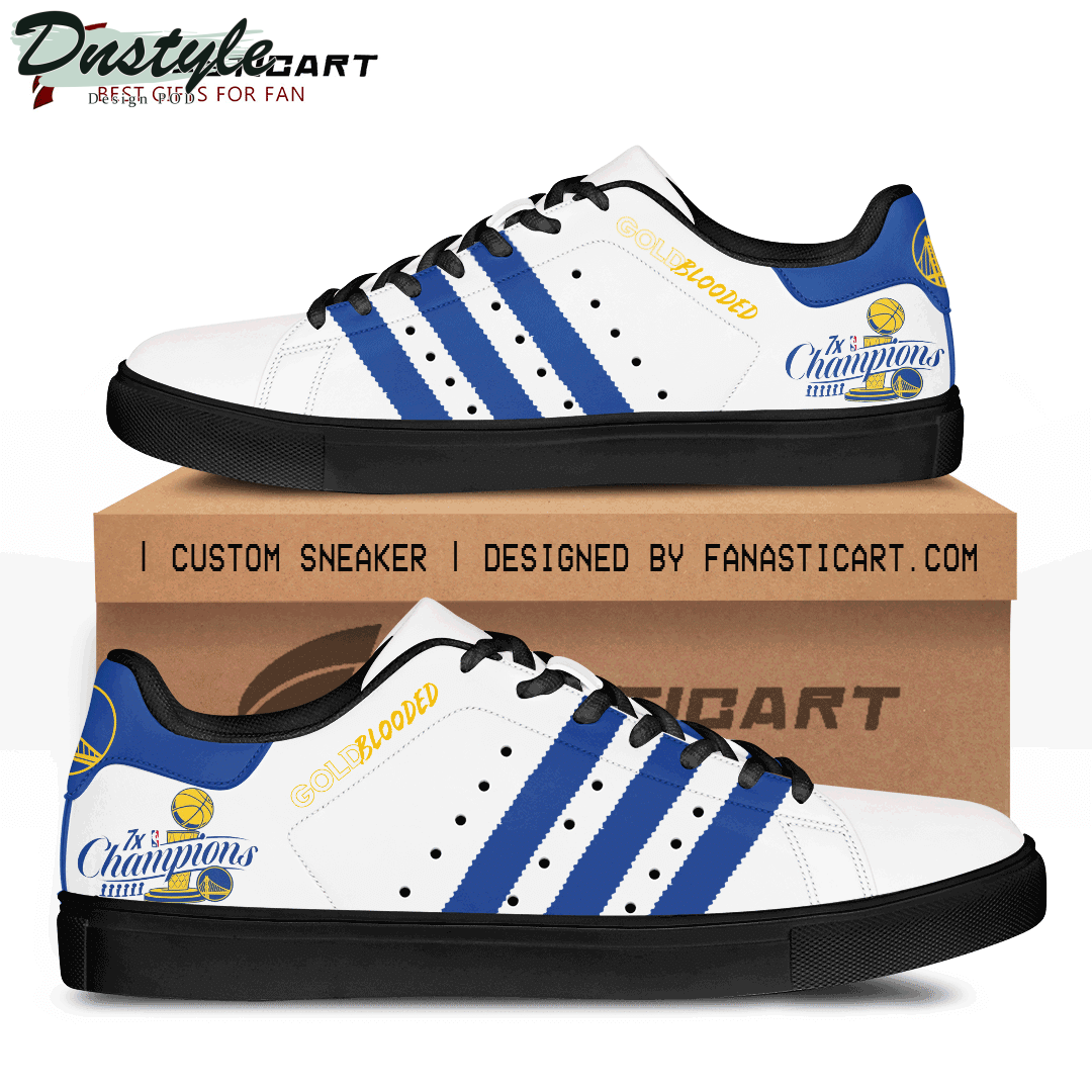 Golden State Warriors 7x Champions Stan Smith Skate Shoes