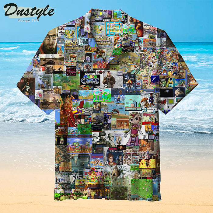 Video Games Anthology Hawaiian Shirt