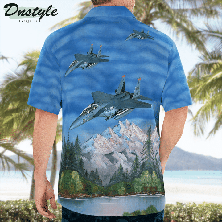 Army Mcdonnell Douglas F-15e Strike Eagle Hawaiian Shirt