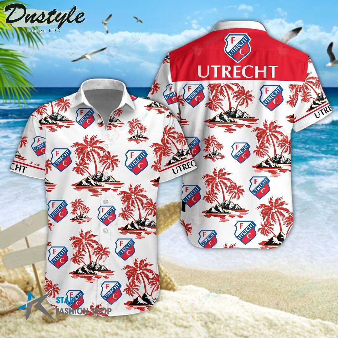 FC Utrecht Eredivisie 2022 Hawaiian Shirt