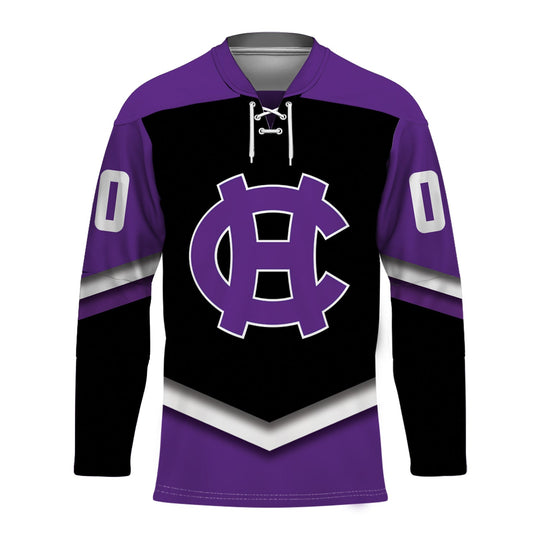 Lake Superior State Lakers Ice Personalized Hockey Jersey