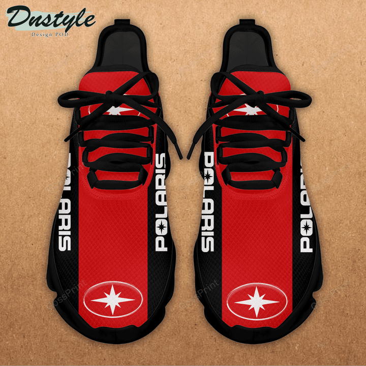 Polaris Black And Red Max Soul Sneaker