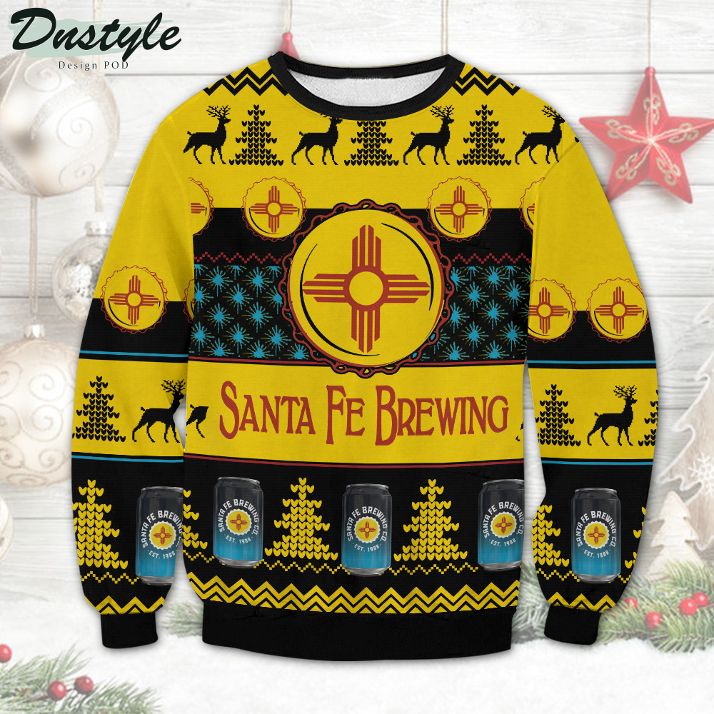 Santa Fe Brewing Ugly Christmas Sweater