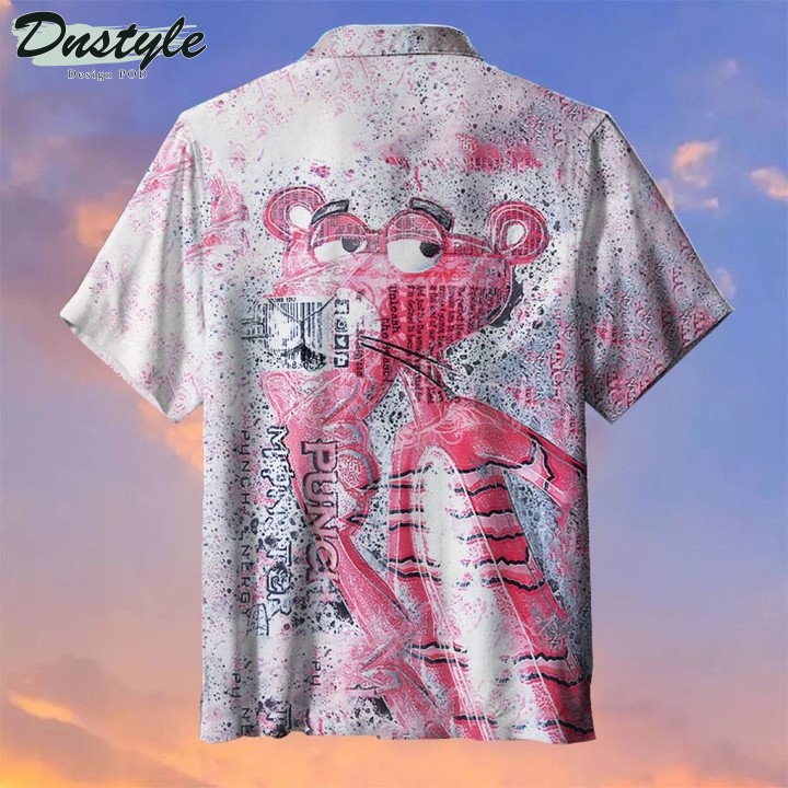 The Pink Panther In Pink Punch Hawaiian Shirt