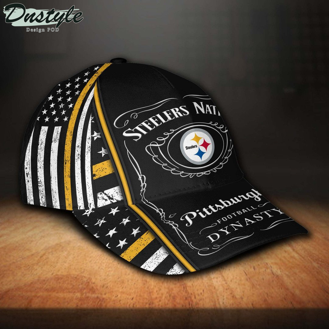 Pittsburgh Steelers And Jack Daniel Baseball Classic Cap