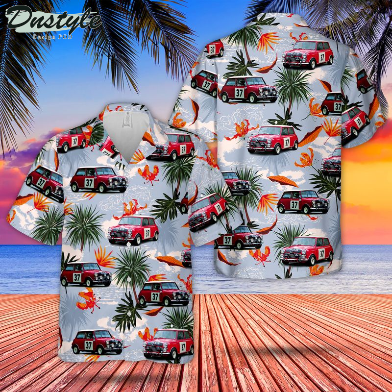 Paddy Hopkirk Mini Cooper S 33 EJB Hawaiian Shirt