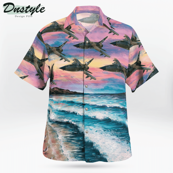 Republic F-105 Thunderchief Hawaiian Shirt