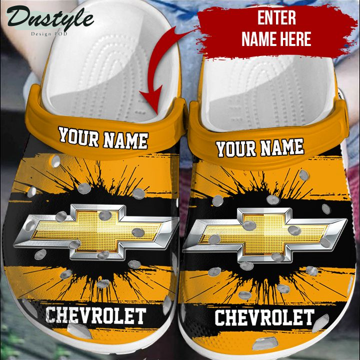 Chevrolet Personalized Crocs Clog Shoes