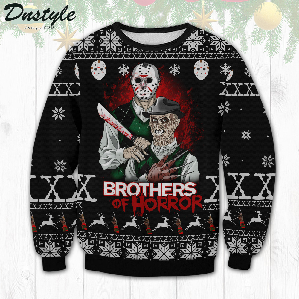 Brothers Of Horror Ugly Christmas Sweater