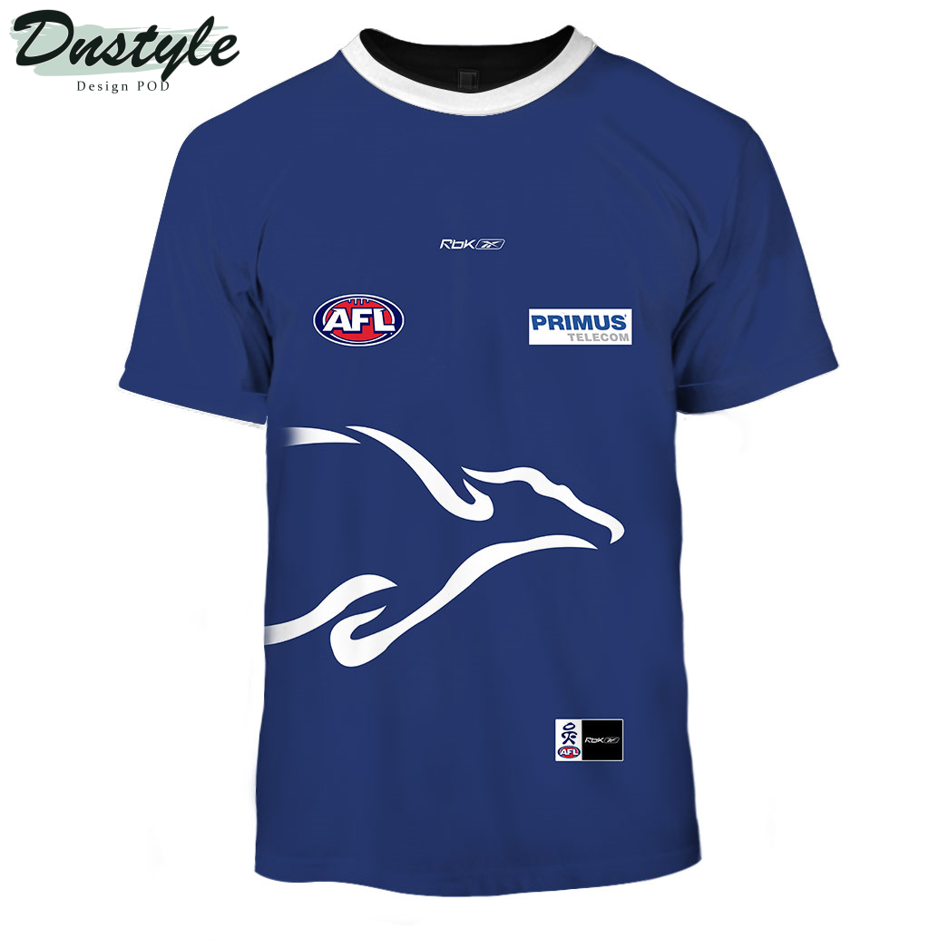 North Melbourne Kangaroos AFL Version 6 Custom Hoodie Tshirt