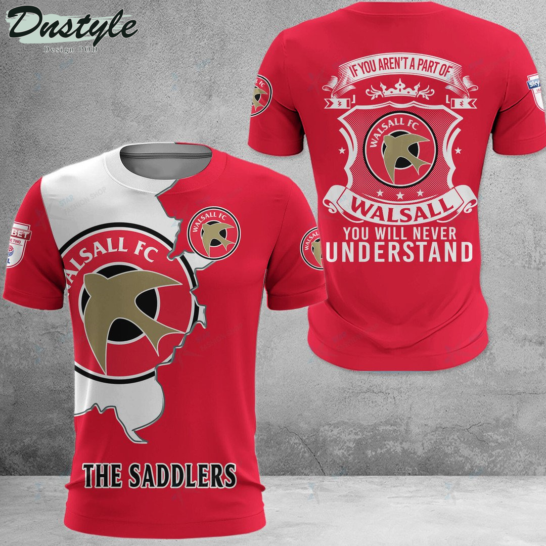 Walsall FC The Saddlers Hoodie Tshirt