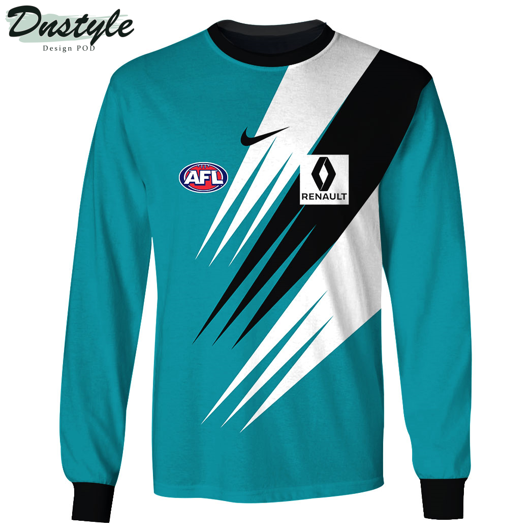 Port Adelaide AFL Final Version 6 Custom Hoodie Tshirt