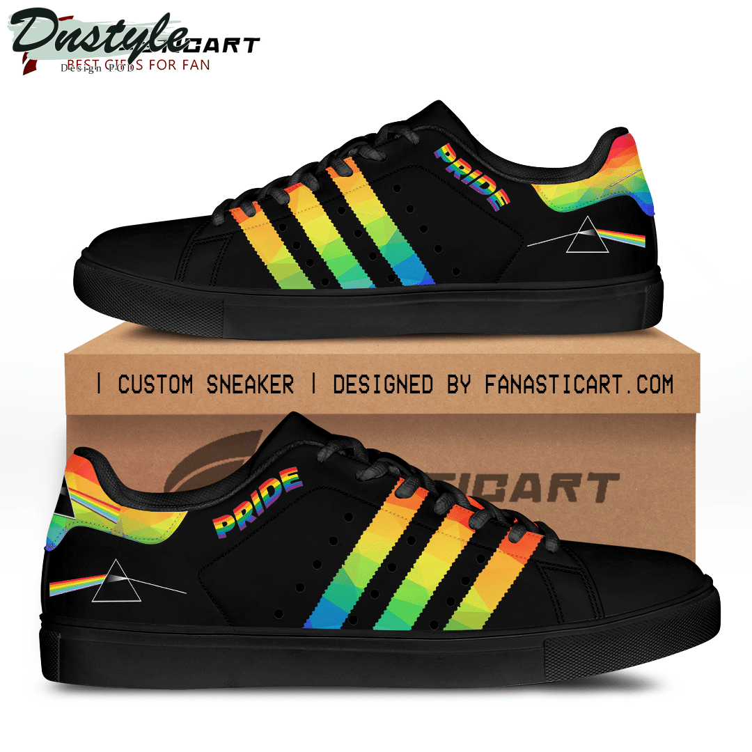Pink Flord x LGBT "Pride" Stan Smith Skate Shoes