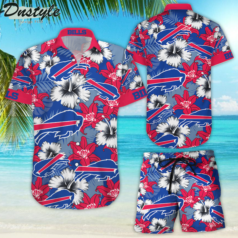 Buffalo Bills Hawaiian Shirt Beach Shorts