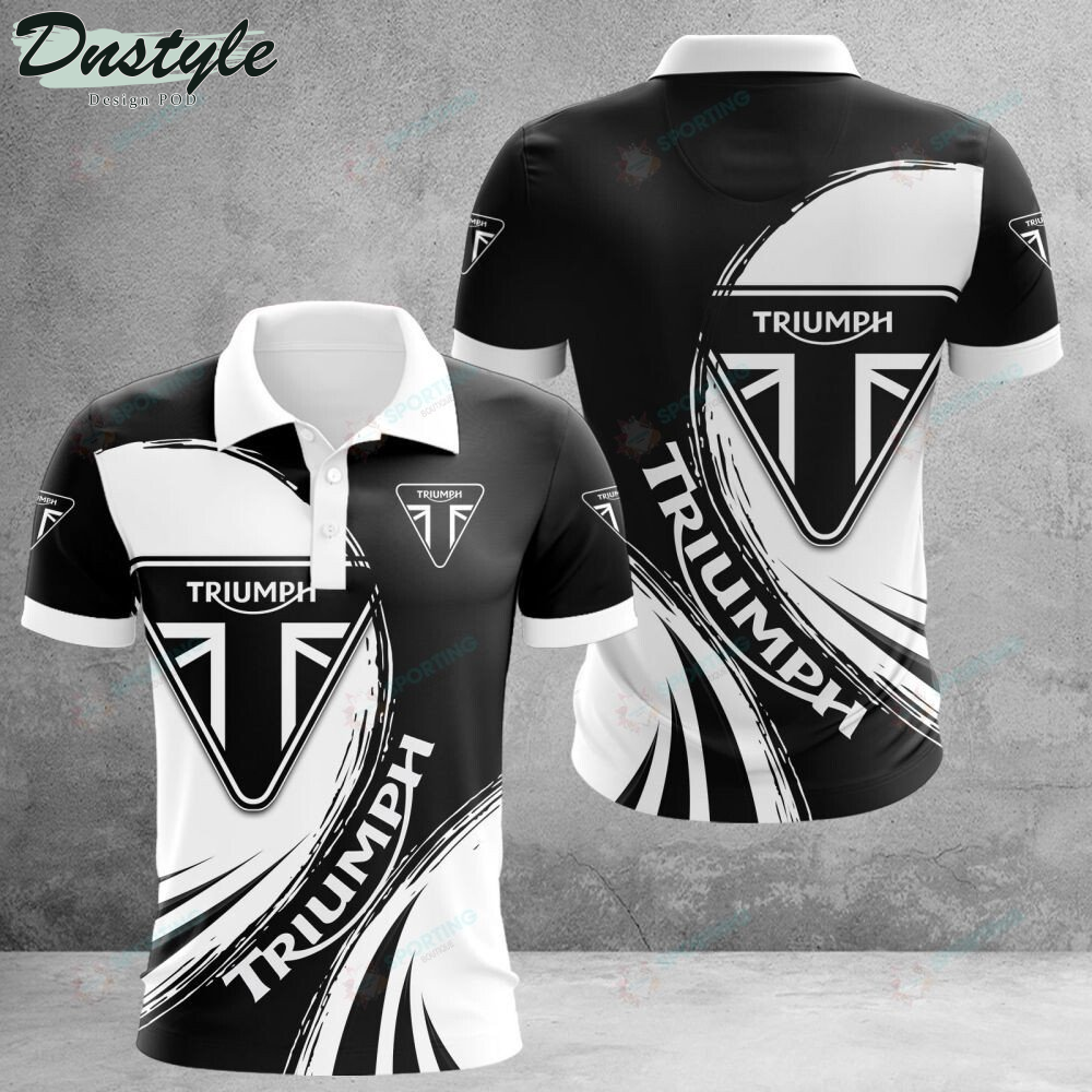 Triumph Motorcycles 3d Polo Shirt