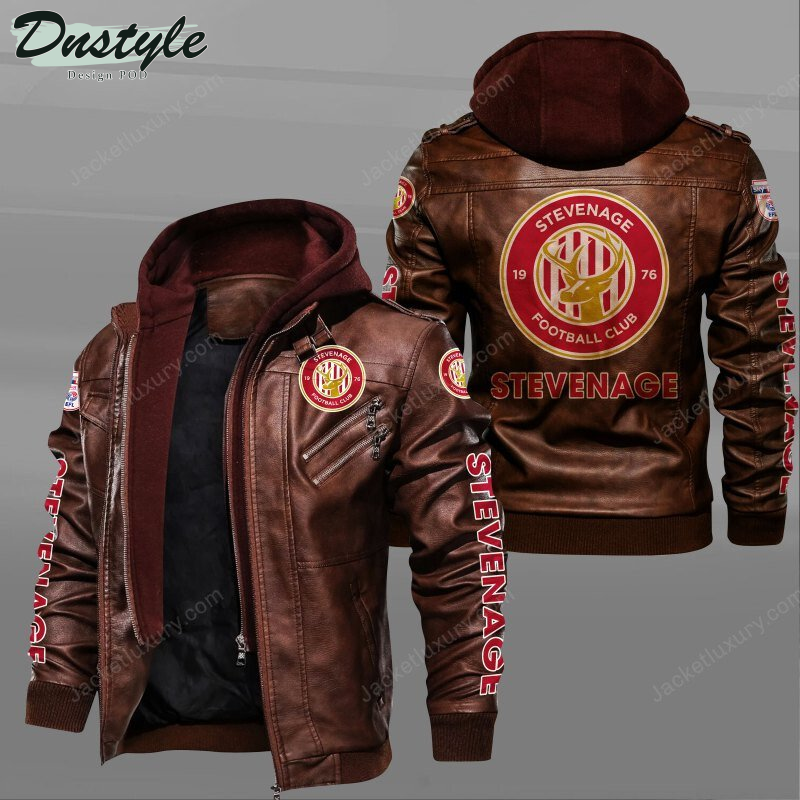 Stevenage Football Club Leather Jacket